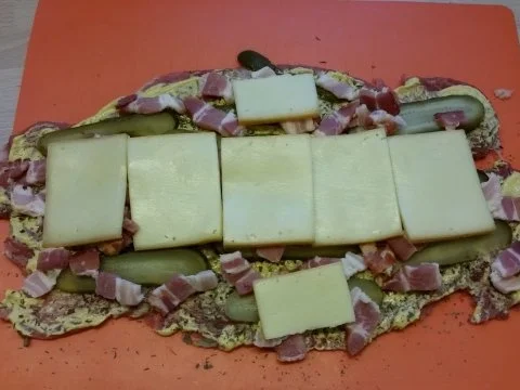 Gefülltes Schweinefilet im Blätterteig mit Bratkartoffeln - Rezept - Bild Nr. 5