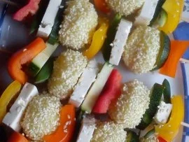 Knödelschaschlik - Rezept - Bild Nr. 4