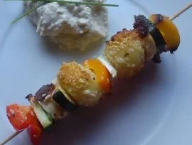 Knödelschaschlik - Rezept - Bild Nr. 5