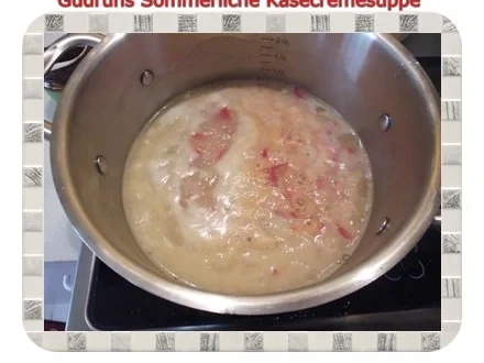 Rezept: Suppe: Käsecremesuppe Bild Nr. 6 Suppe: Käsecremesuppe - Rezept - Bild Nr. 6