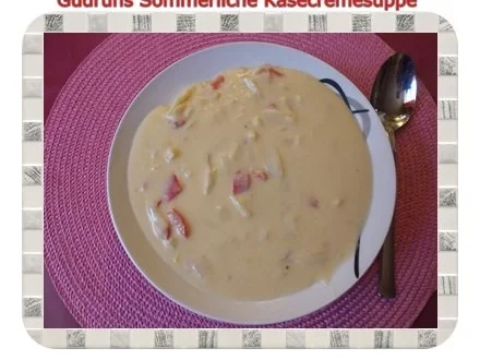Rezept: Suppe: Käsecremesuppe Bild Nr. 12 Suppe: Käsecremesuppe - Rezept - Bild Nr. 12