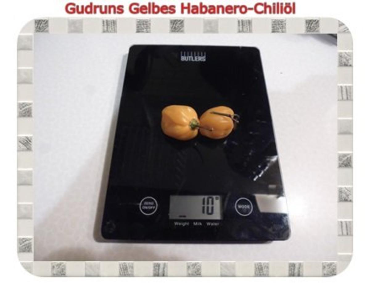 Öl: Gelbes Habanero-Chiliöl - Rezept - Bild Nr. 2