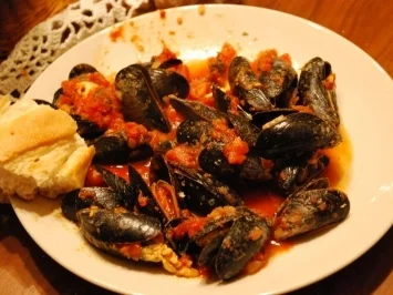 Muscheln "alla adriatico" - Rezept