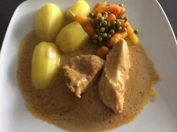 Rezept: Paprikahähnchen - wie bei Omi :-) Paprikahähnchen - wie bei Omi :-) - Rezept