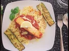 Lachs mit Tomatensauce - Rezept