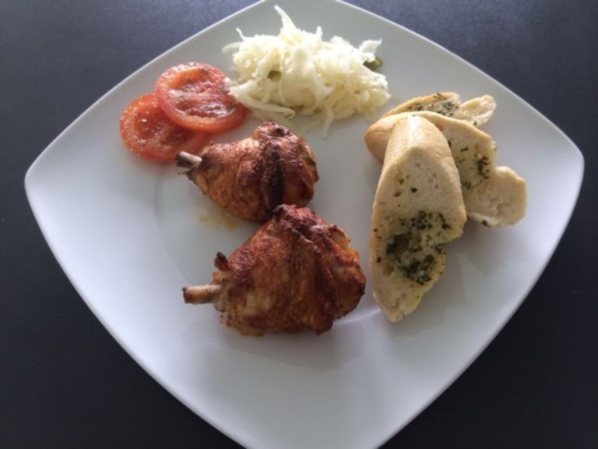 Hähnchenhaxen - Rezept mit Bild - kochbar.de