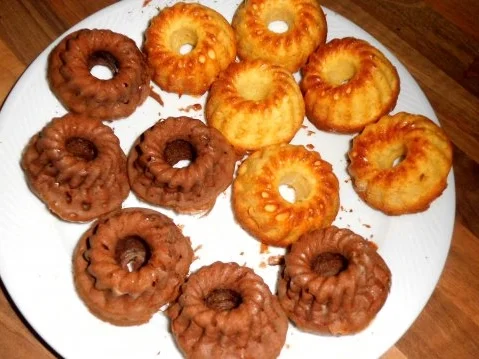 dunkle und helle gugelhüpfchen für EUCH :) - Rezept - Bild Nr. 2