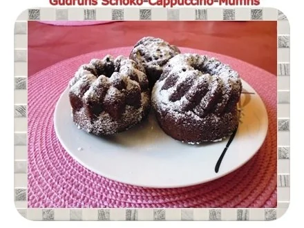 Rezept: Muffins: Schoko-Cappuccino-Muffins Muffins: Schoko-Cappuccino-Muffins - Rezept