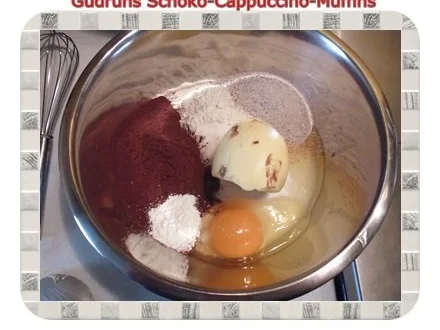 Rezept: Muffins: Schoko-Cappuccino-Muffins Bild Nr. 7 Muffins: Schoko-Cappuccino-Muffins - Rezept - Bild Nr. 7