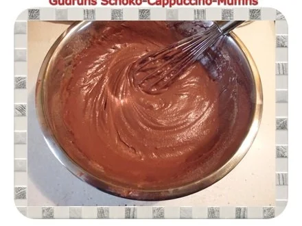 Rezept: Muffins: Schoko-Cappuccino-Muffins Bild Nr. 9 Muffins: Schoko-Cappuccino-Muffins - Rezept - Bild Nr. 9