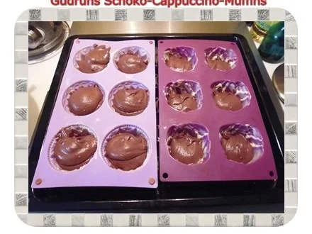 Rezept: Muffins: Schoko-Cappuccino-Muffins Bild Nr. 10 Muffins: Schoko-Cappuccino-Muffins - Rezept - Bild Nr. 10