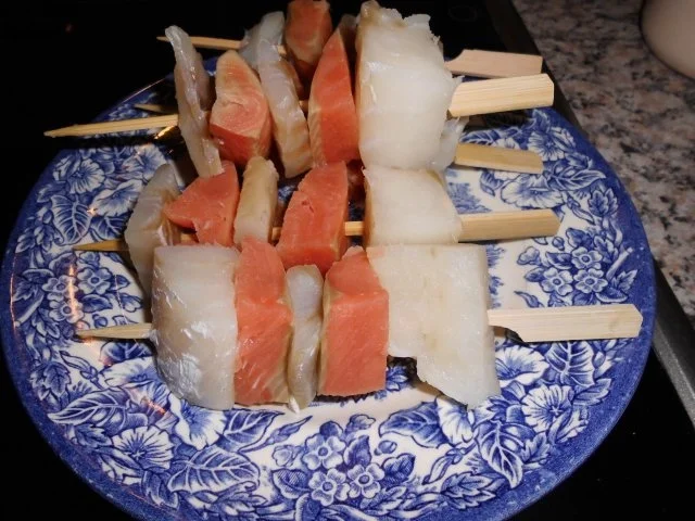 Rezept: Fischspieße "TriColor">> Bild Nr. 3 Fischspieße "TriColor">> - Rezept - Bild Nr. 3