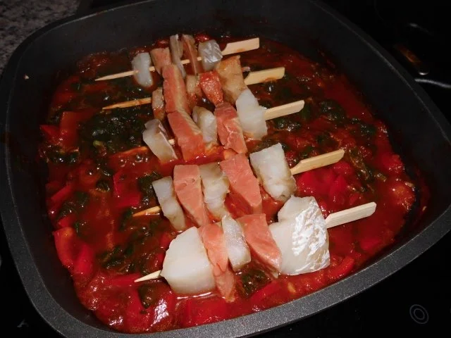 Rezept: Fischspieße "TriColor">> Bild Nr. 6 Fischspieße "TriColor">> - Rezept - Bild Nr. 6