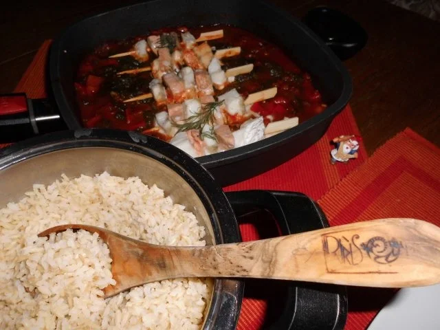 Rezept: Fischspieße "TriColor">> Bild Nr. 7 Fischspieße "TriColor">> - Rezept - Bild Nr. 7