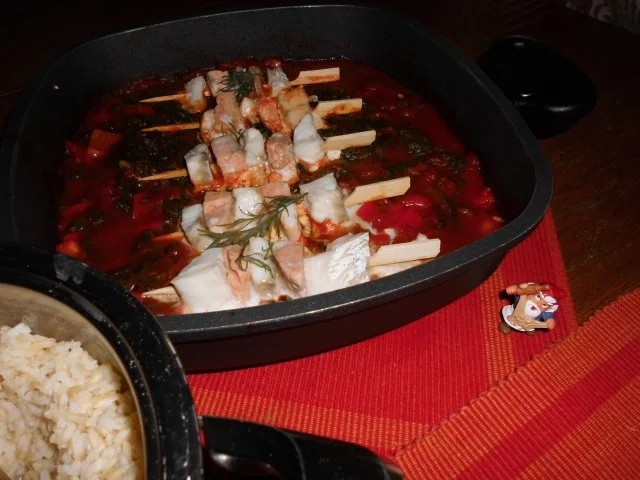 Rezept: Fischspieße "TriColor">> Bild Nr. 8 Fischspieße "TriColor">> - Rezept - Bild Nr. 8