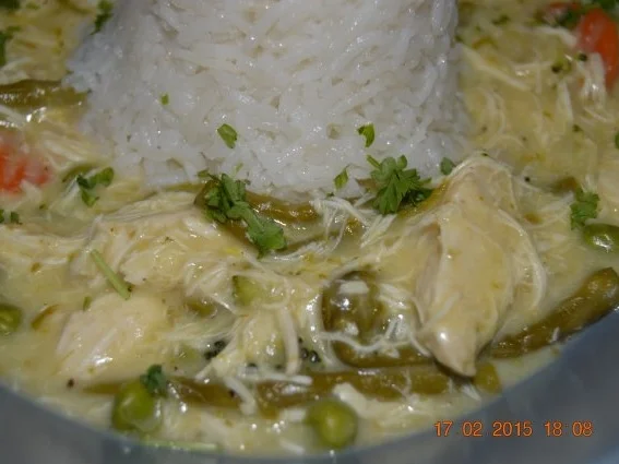 Rezept: Hühnerfrikassee Bild Nr. 3 Hühnerfrikassee - Rezept - Bild Nr. 3