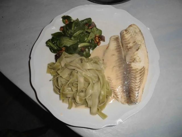 Tilapia mit Senfsosse - Rezept