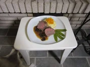 Kalbsfilet in süßer Pfeffer-Morchelsoße mit Pastinakenpüree - Rezept