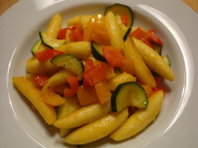 Schupfnudel-Gemüse-Pfanne - Rezept