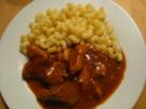 Paprika-Gulasch - Rezept