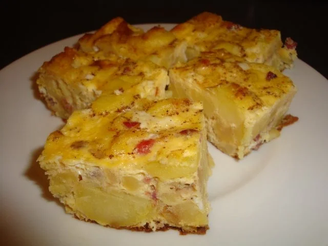 Rezept: Kartoffelauflauf "Tortilla" Kartoffelauflauf "Tortilla" - Rezept