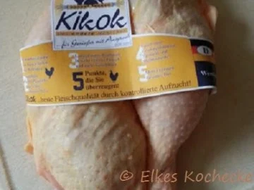 Hähnchenschenkel auf Kürbis-Linsen-Ragout - Rezept - Bild Nr. 4