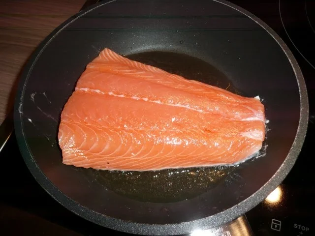 Abendessen : Gemischter Salat mit Lachs - Rezept - Bild Nr. 4