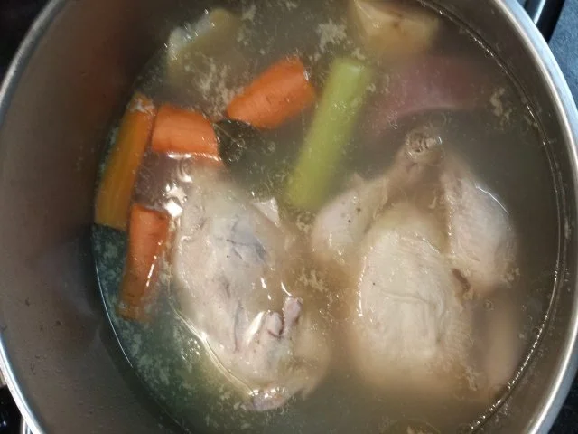 Explodiertes Huhn mit Zunge - Rezept - Bild Nr. 5