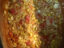 römertopf-risotto mit hähnchenkeule - Rezept - Bild Nr. 12