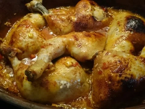 römertopf-risotto mit hähnchenkeule - Rezept - Bild Nr. 13