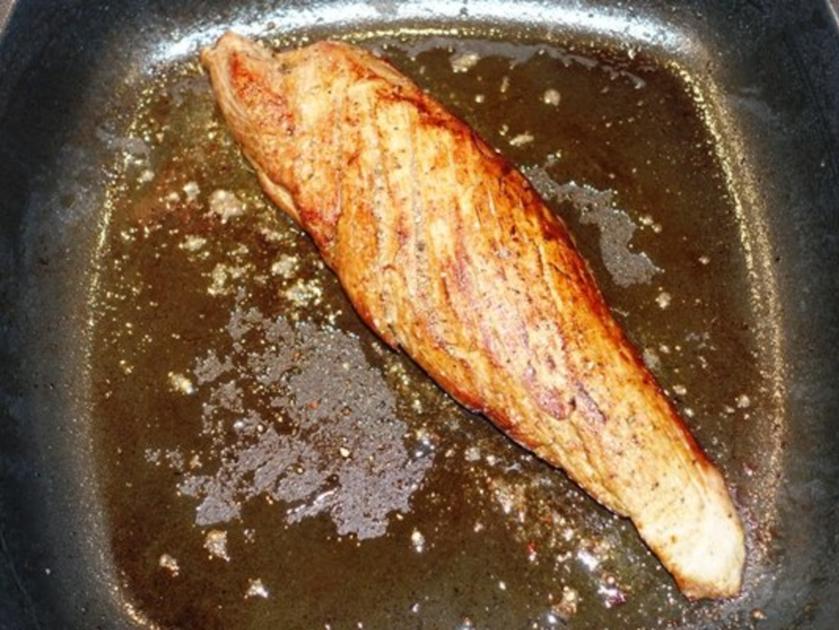 Schweinefilet mit Steinpilzsauce - Rezept