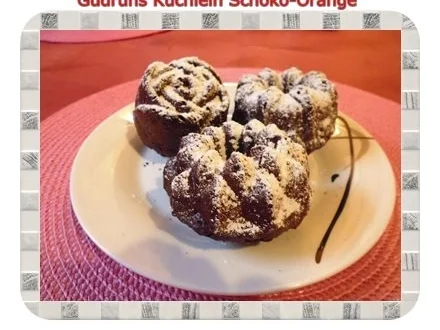 Rezept: Muffins: Küchlein Schoko-Orange Muffins: Küchlein Schoko-Orange - Rezept