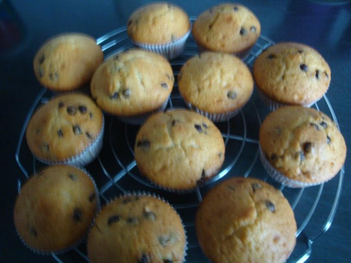 Muffins mit Schokotropfen - Rezept - Bild Nr. 8