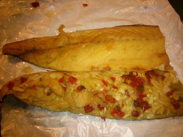 Rezept: Makrelen-Flammkuchen Bild Nr. 3 Makrelen-Flammkuchen - Rezept - Bild Nr. 3