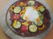 Pizzaboden aus Thunfisch - Rezept