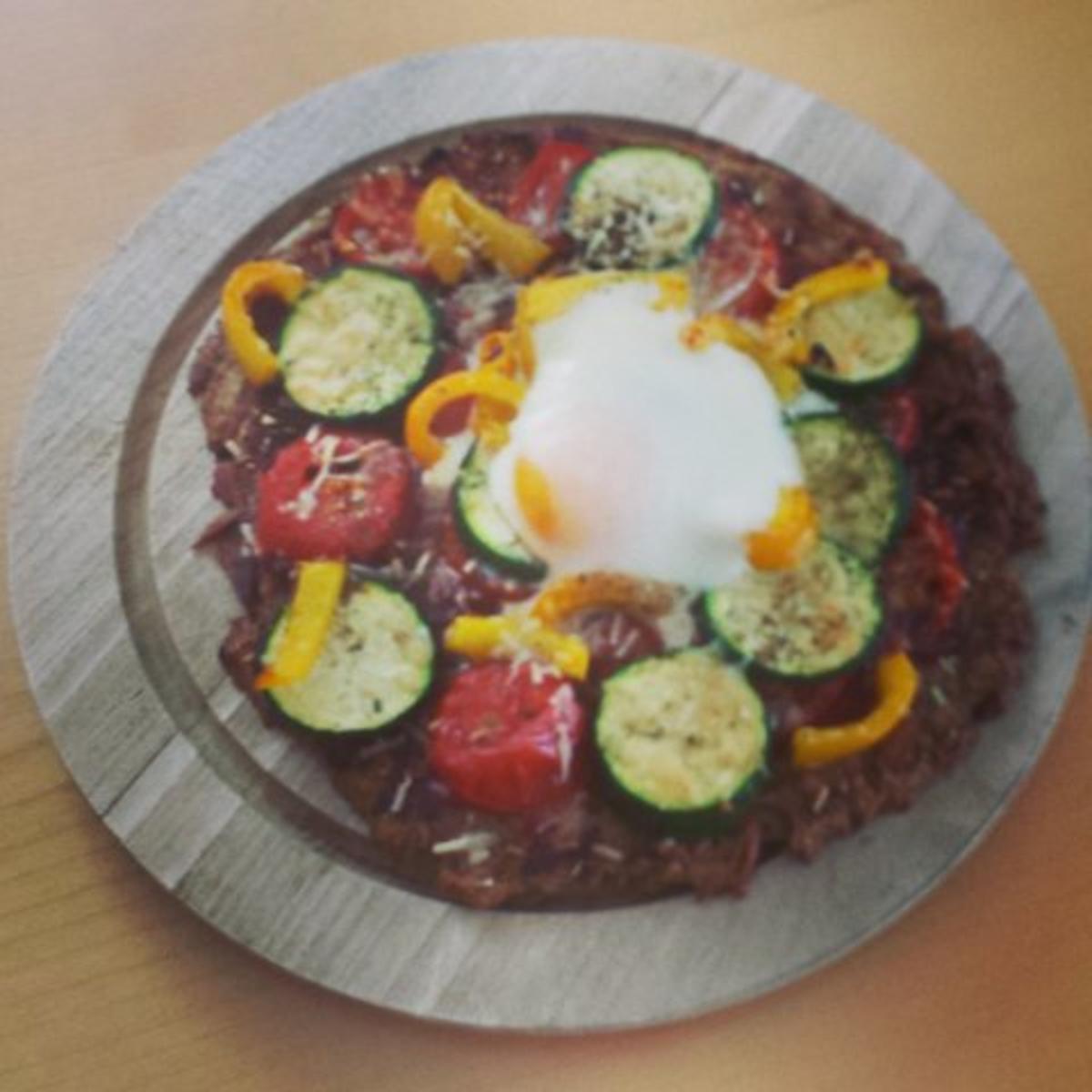 Bilder für Pizzaboden aus Thunfisch - Rezept