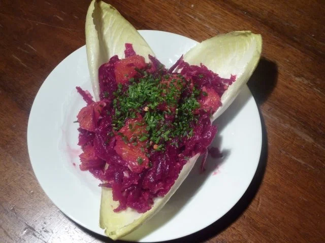 Rote Bete Salat mit Orangen - Rezept
