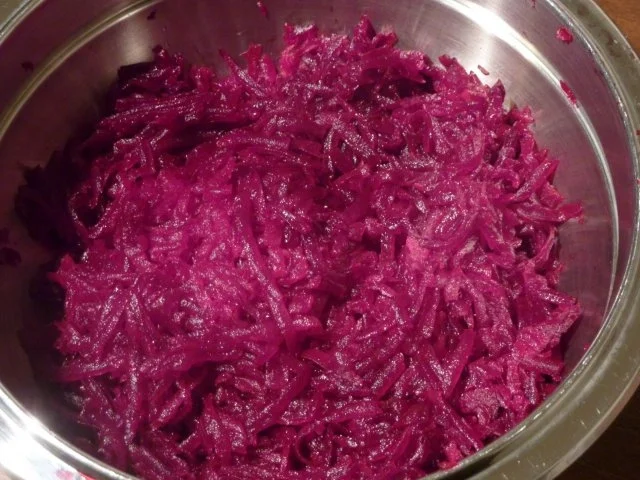 Rote Bete Salat mit Orangen - Rezept - Bild Nr. 5