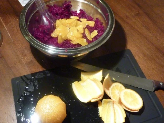 Rote Bete Salat mit Orangen - Rezept - Bild Nr. 6