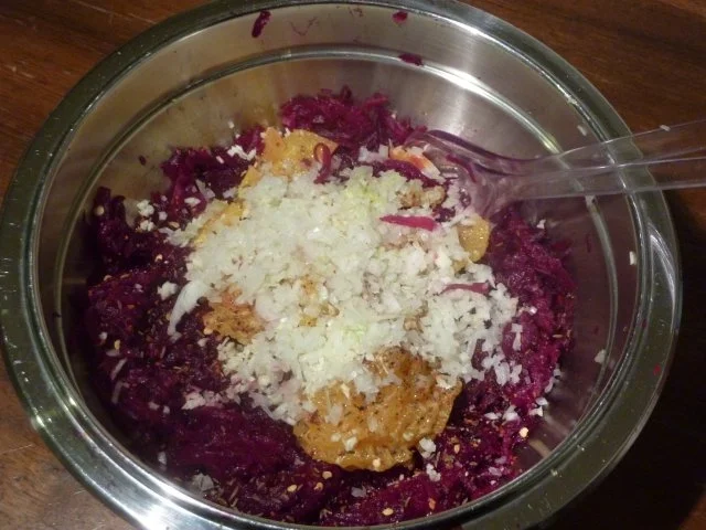 Rote Bete Salat mit Orangen - Rezept - Bild Nr. 7