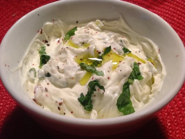 Ofenkartoffeln mit Tomate Mozzarella und ein Quark-Dip - Rezept - Bild Nr. 7