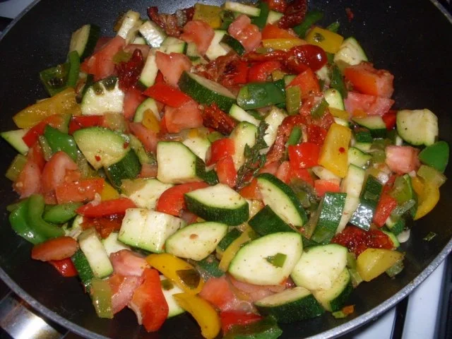 "Mittelmeergemüse"  a la  Tütensuppenkoch....... - Rezept - Bild Nr. 5