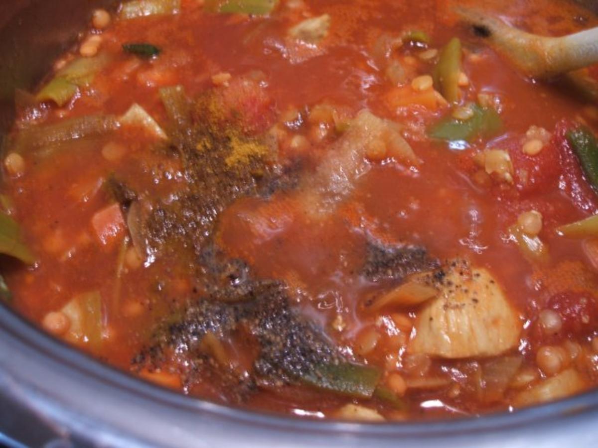 Suppen: Indische Linsensuppe - Rezept - Bild Nr. 9