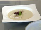 Weißweinsuppe mit Zanderfilet (Vorspeise Tanja Szewczenko) - Rezept