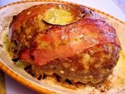 Rezept: Hackbraten mit feuriger Pfeffer-Rahmsoße Hackbraten mit feuriger Pfeffer-Rahmsoße - Rezept