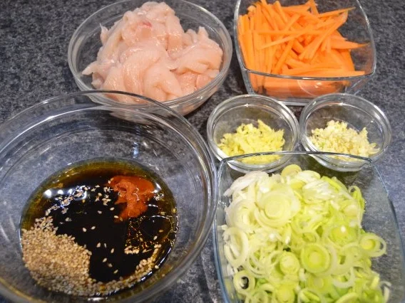 Chop Suey mit Dak Gui Fleisch - Rezept - Bild Nr. 2