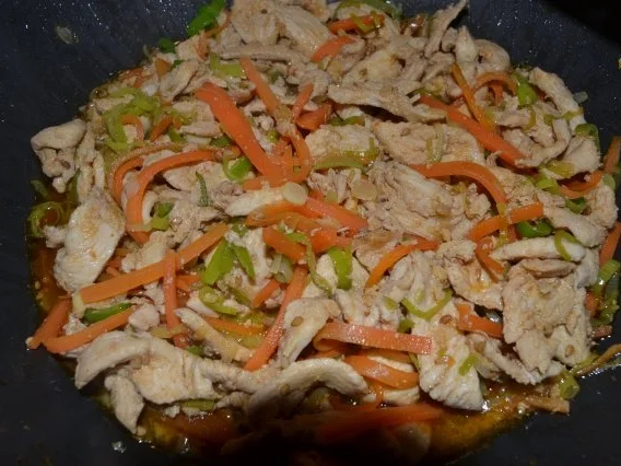 Chop Suey mit Dak Gui Fleisch - Rezept - Bild Nr. 3