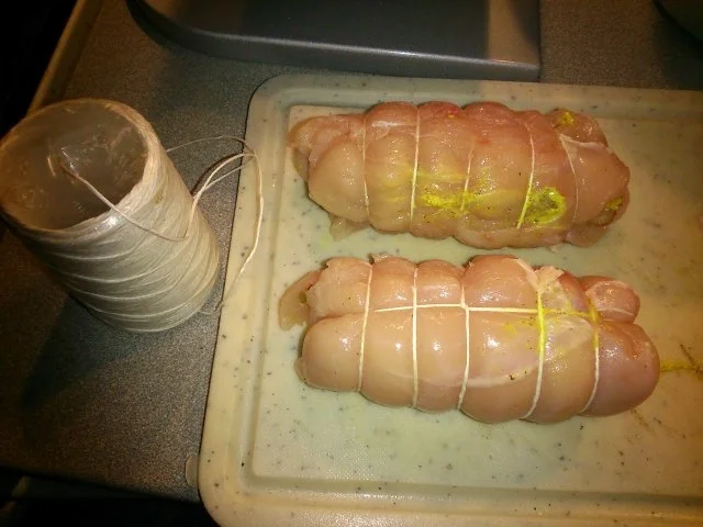 Hähnchenrouladen, knusprig, zart mit Chinakohlgemüse - Rezept - Bild Nr. 7