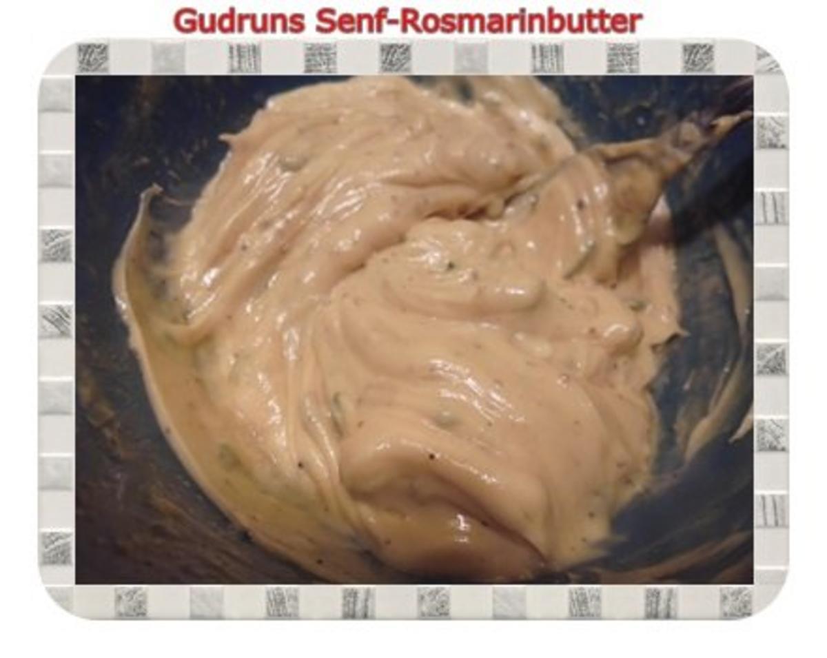 Brotaufstrich: Senf-Rosmarin-Butter - Rezept