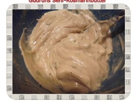 Brotaufstrich: Senf-Rosmarin-Butter - Rezept